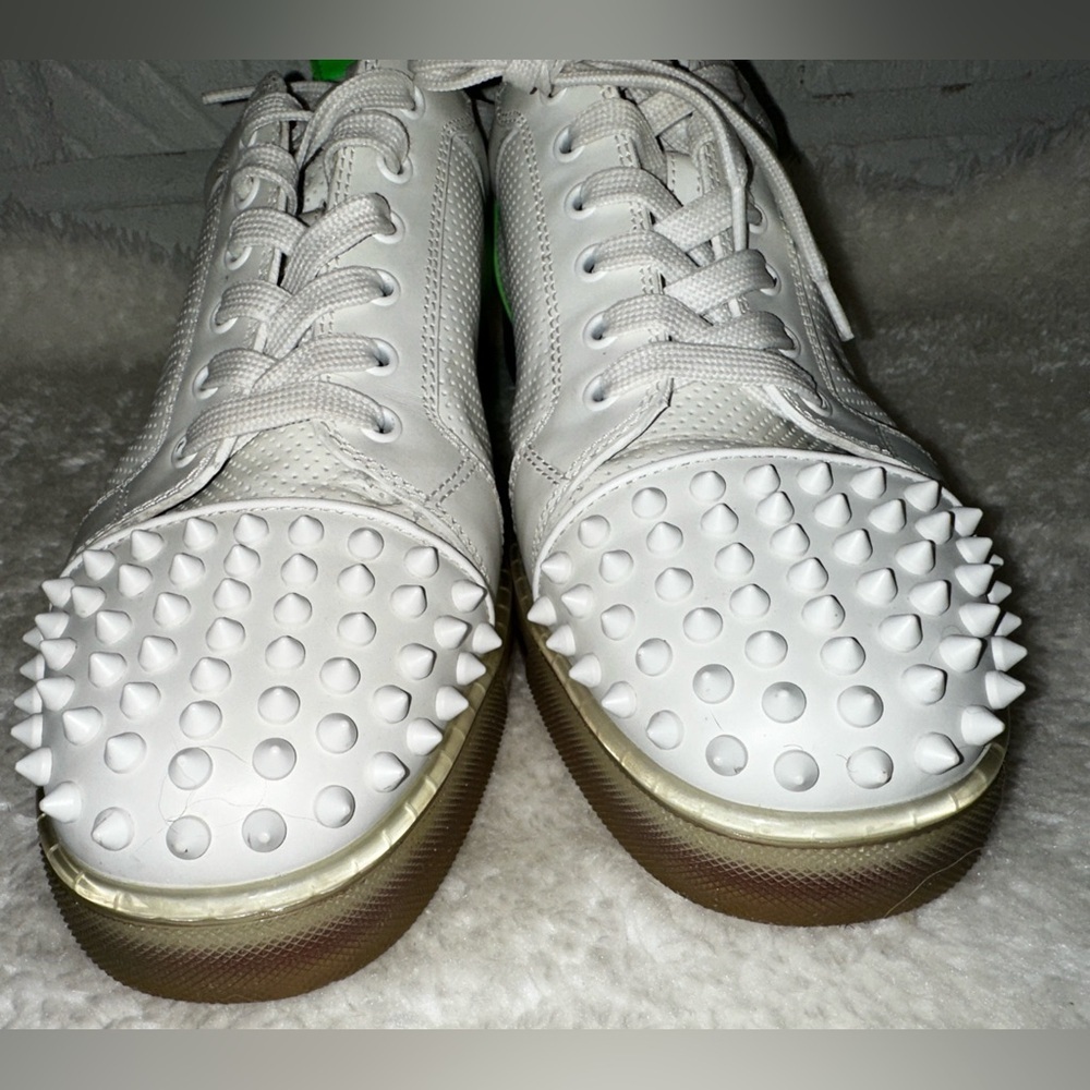 Christian Louboutin - Louis Junior Spikes sneakers Size 44 - Picture 7 of 15
